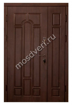 Двухстворчатая входная дверь в квартиру DDV-18 - купить от производителя Мосдвери Двухстворчатая входная дверь в квартиру DDV-18