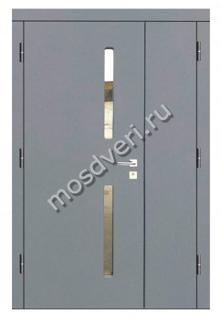 Двухстворчатая входная дверь в квартиру DDV-30 - купить от производителя Мосдвери Двухстворчатая входная дверь в квартиру DDV-30